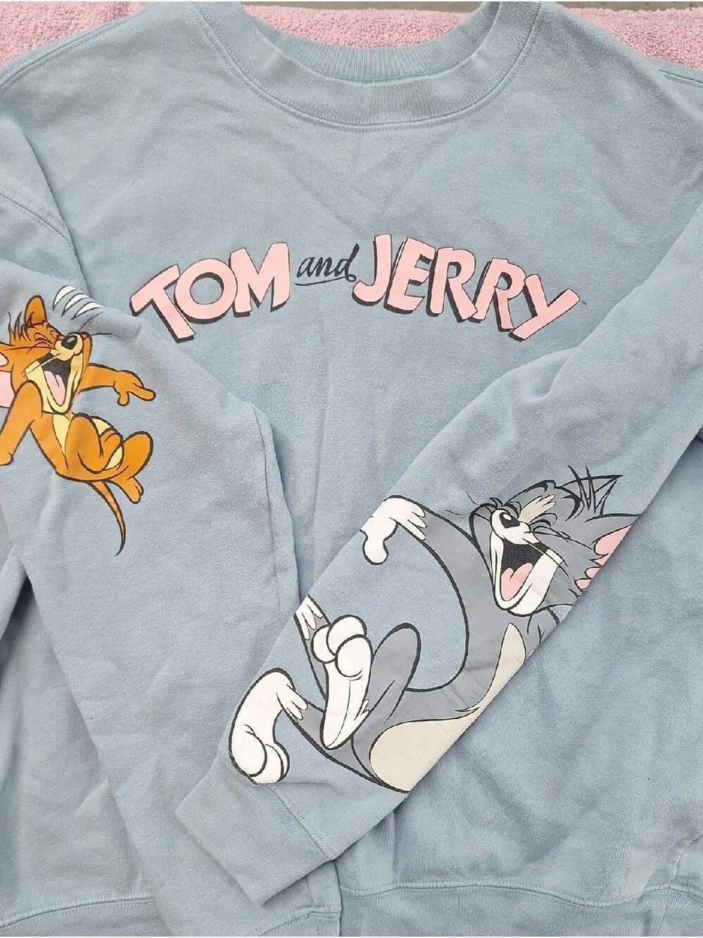 Tom and Jerry Women's Sweatshirt Size Large